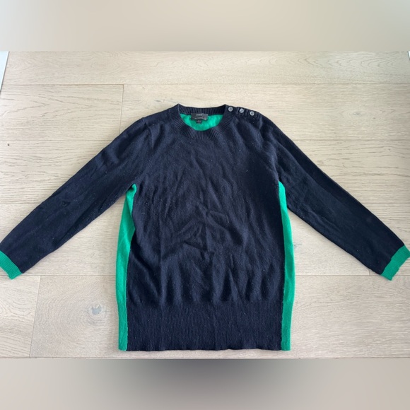 J.Crew 2 toned sweater with elbow patches size M - Picture 1 of 7